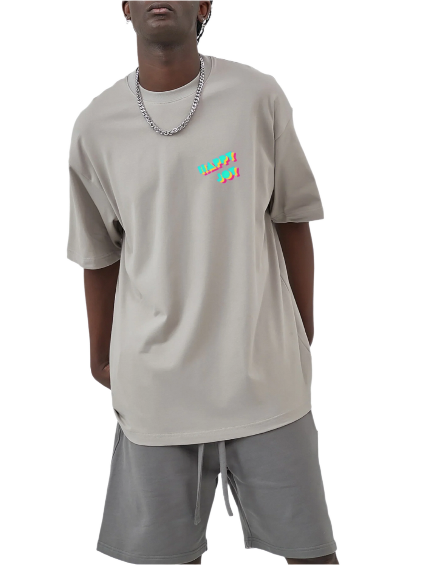 Happy Joy Oversized T-Shirt